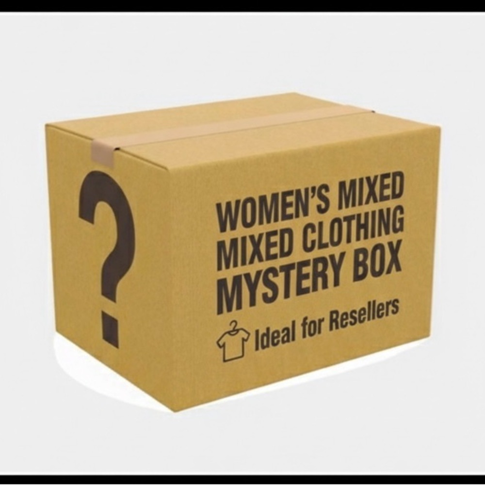Wholesale Bulk Lot 20 Pcs Women’s Mixed Clothing Mystery Box Reseller Inventory